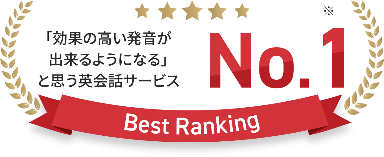 「効果の高い発音が出来るようになる」と思う英会話サービス